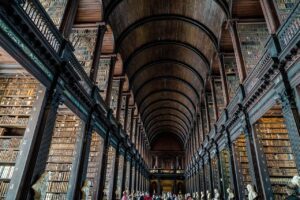 library, books, dublin