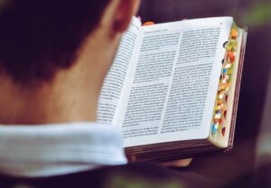 a book, read, text
