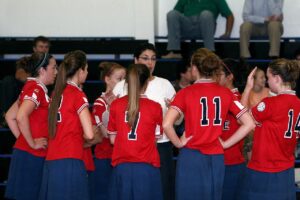 volleyball team, coach, game