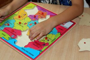 child, game, puzzle