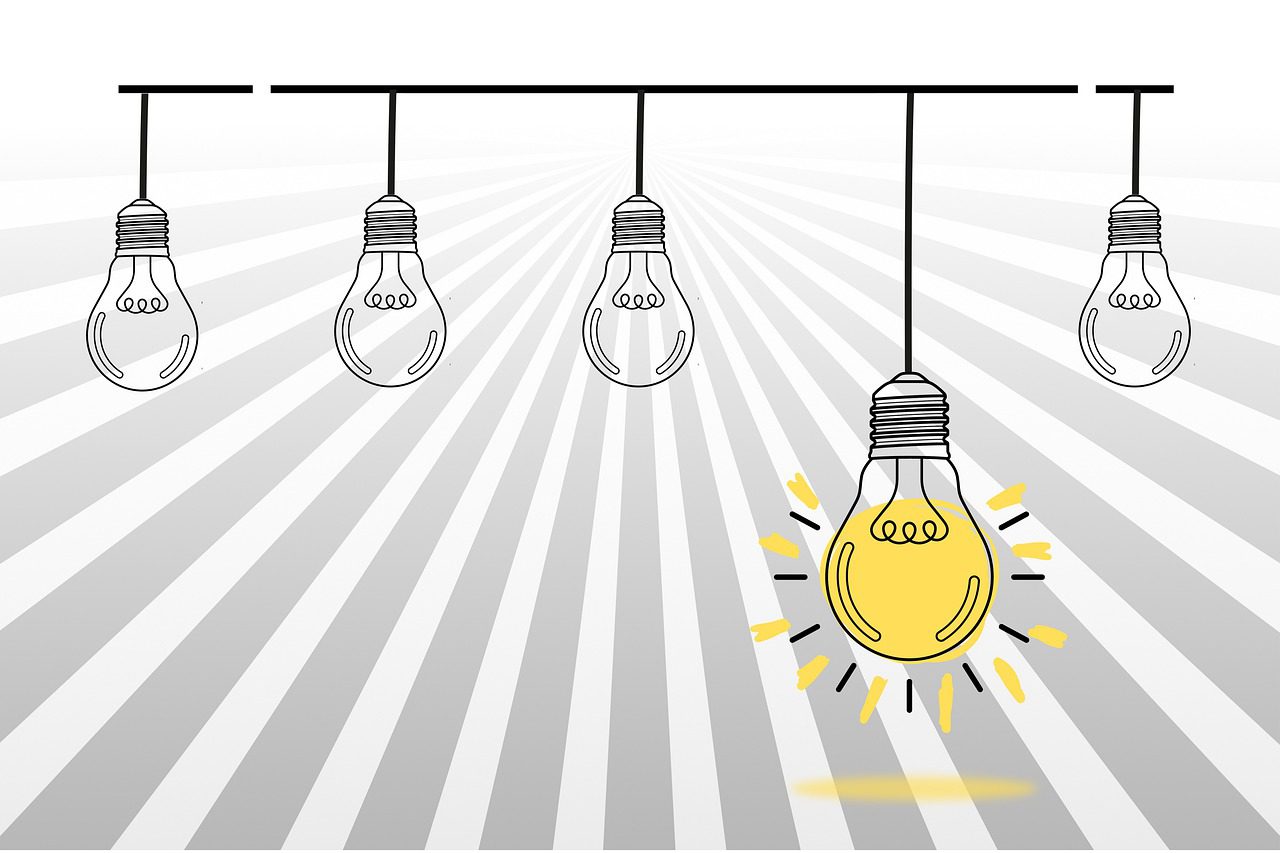 lightbulb, idea, incidence