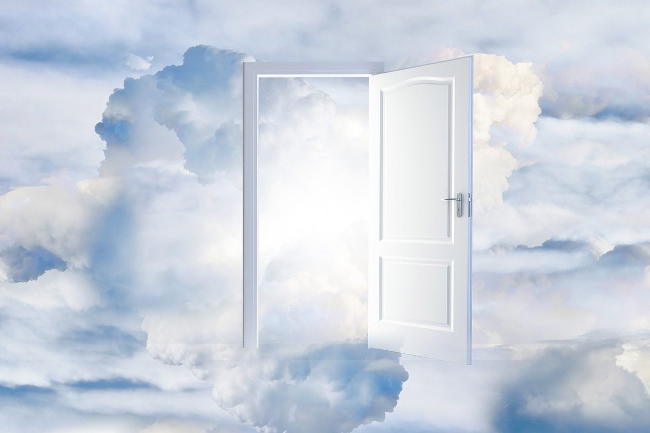 faith, door, gate